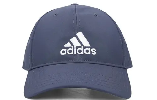 Adidas Polyester Baseball Caps Unisex Blue