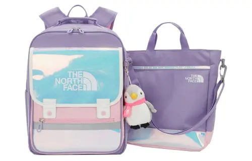 THE NORTH FACE Polyester Combo Bag Backpack Combo Set Women's Purple