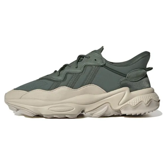 Adidas Originals Ozweego Lifestyle Shoes Unisex Low-top Green/Gray
