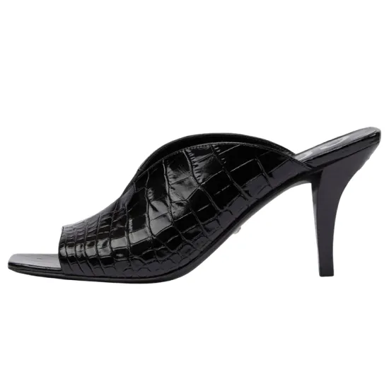 GUCCI Slide Slippers Women's Black