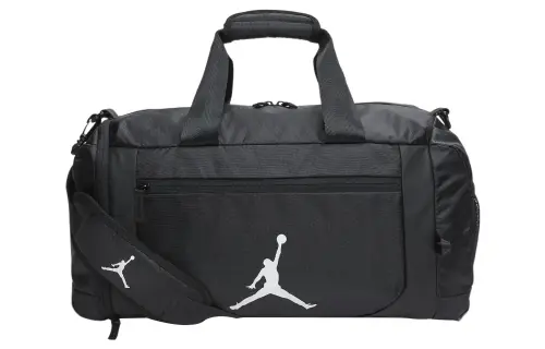 Jordan Polyester Shoulder Bag, Crossbody Bag, Handbag, Gym Bag Large Unisex Black