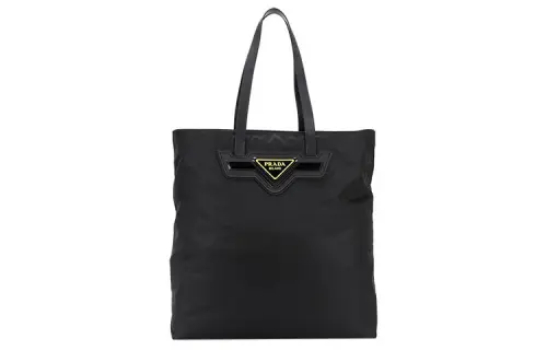 PRADA Nylon Tote Bag, Shopping Bag, Shoulder Bag, Handbag Men's Black