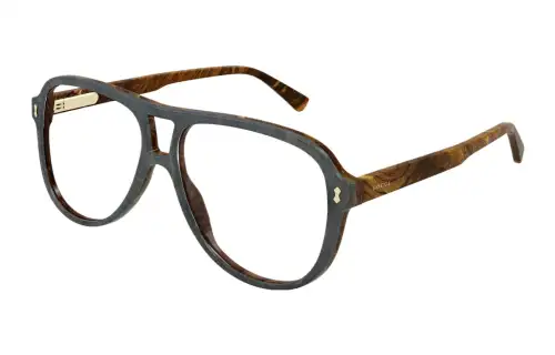 GUCCI Eyewear Aviator Frame Glasses