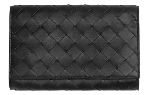 Bottega Veneta Calfskin Eyeglass Pouch Men's Black