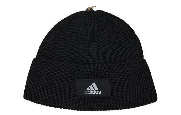 Adidas Polyester Beanies Unisex Black
