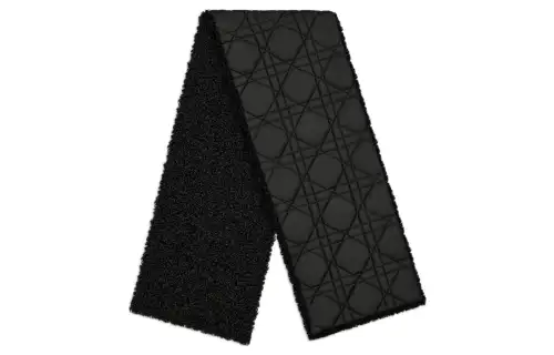 DIOR Knit Scarves Women's Black