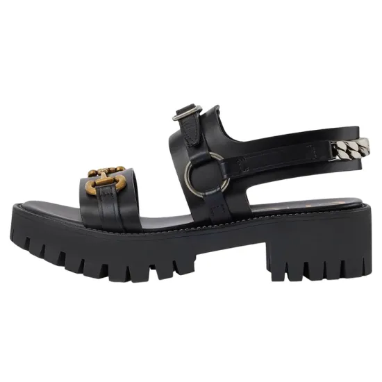 GUCCI Horsebit-detail Sandals