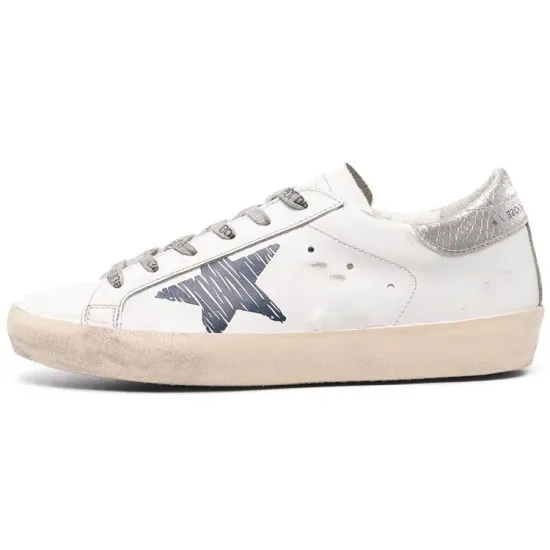 Golden Goose Super-Star Skateboarding Shoes Women's Low-top White