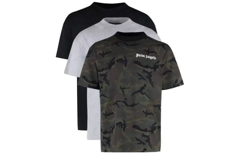 Palm Angels three-pack logo-print T-shirts