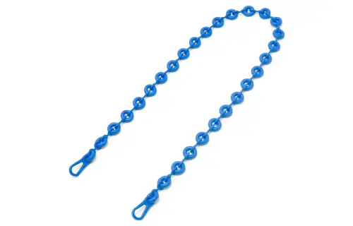 LOEWE Painted Brass Metal Bag Straps Women's Indigo