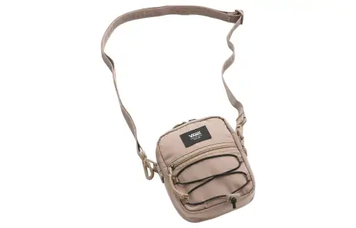 Vans Polyester Crossbody Bag, Shoulder Bag Regular Unisex Light Umber