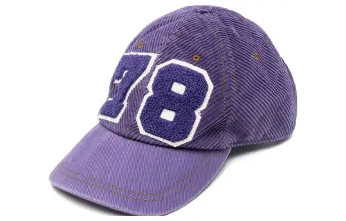 Golden Goose Cotton Baseball Caps Women's Purple