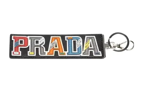 PRADA Charms Men's Black