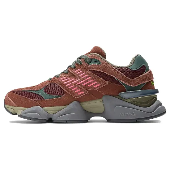 New Balance 9060 Rich Oak Burgundy