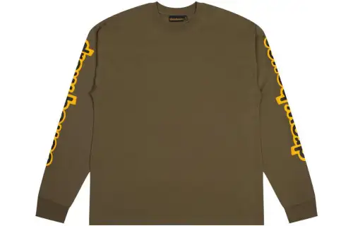 Drew house T Shirts Unisex Midnight Olive Crew Neck Moderate Straight Fit