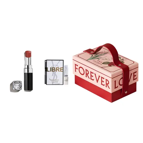 CHANEL Chanel, lipstick, perfume, sweet moisturizing gift box, 3g, #134, for beloved, long-term effect