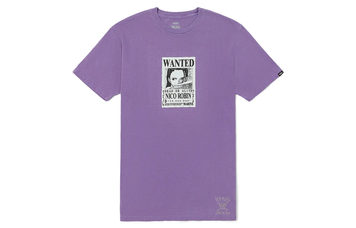 Vans T Shirt Unisex Dark Purple