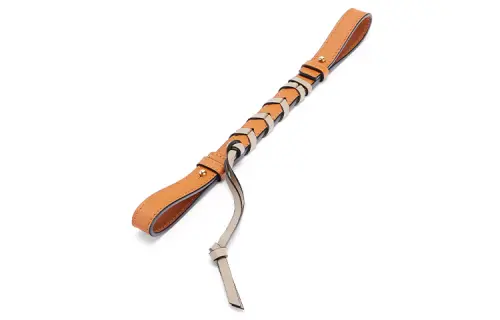 LOEWE Cow Leather Bag Straps Women's Light Caramel/Sand