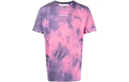 OFF-WHITE Arrow Tie Dye Slim Short-Sleeve Tee
