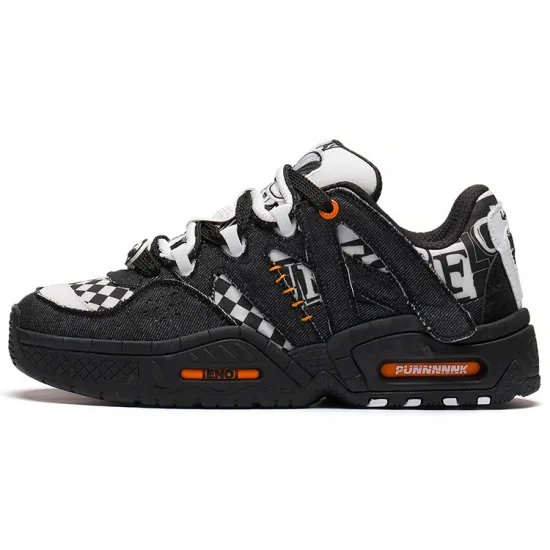 LiNing CF Tracing Collection Honor 2.0 Halloween Low Top Casual Shoes Unisex Black White