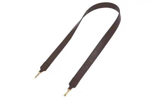 LOEWE Cow Leather Bag Straps Women's Coffee