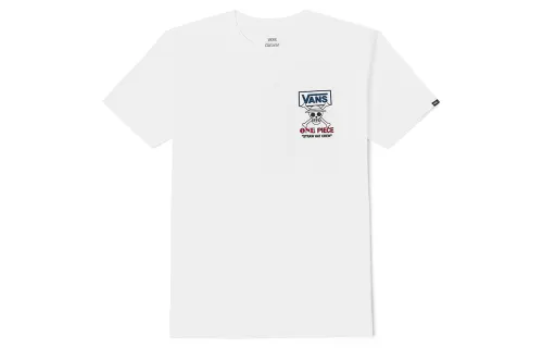 Vans x One Piece T Shirt Unisex White