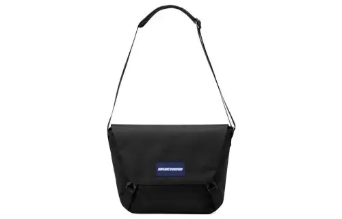 Skechers Fabric Crossbody Bag, Shoulder Bag Regular Unisex Carbon Black