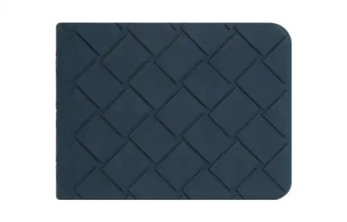 Bottega Veneta Silicone Wallet Men's Dark Blue