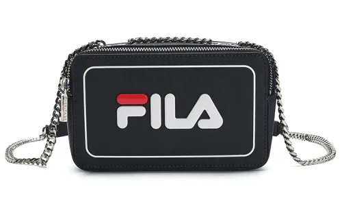 FILA PU Synthetic Leather Shoulder Bag, Crossbody Bag Regular Women's Legend Blue