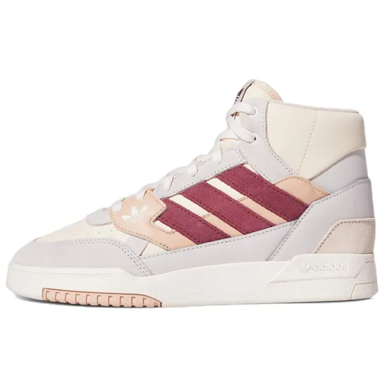 Adidas Women's Drop Step SE 'Ecru Tint Quiet Crimson'