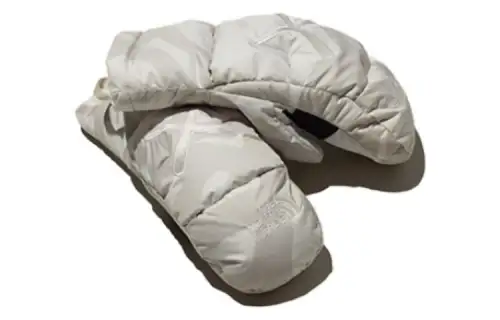 THE NORTH FACE Leather Gloves Unisex Light Gray