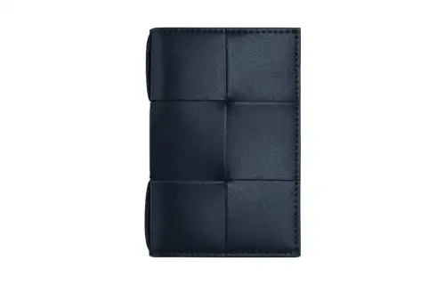 Bottega Veneta Cow Leather Wallet, Card Holder Men's Space Gray
