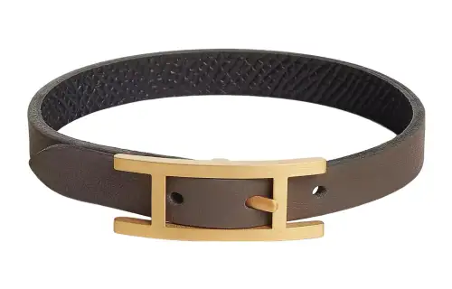 HERMES Behapi Calfskin Wristbands Men's