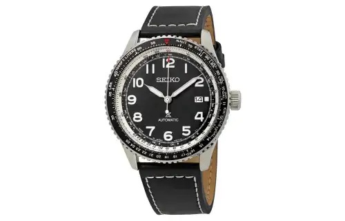 SEIKO Prospe Automatic Mechanical Movement Watch Men's Watches Black Dial