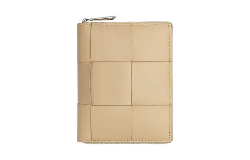 Bottega Veneta Compact Zip-Up Wallet