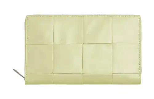 Bottega Veneta Calfskin Wallet Men's Lemon