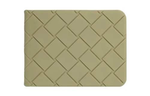 Bottega Veneta Cow Leather Wallet Men's Lime Green