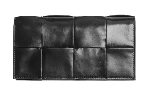 Bottega Veneta Cow Leather Wallet Men's Black