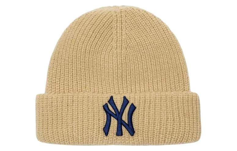 MLB Acrylic Beanies Unisex Khaki