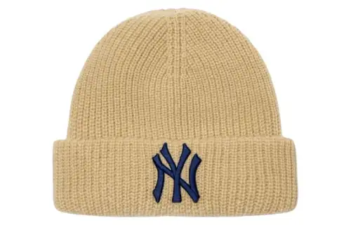MLB Acrylic Beanies Unisex Khaki