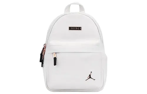 Jordan Polyurethane Backpack Regular Unisex White