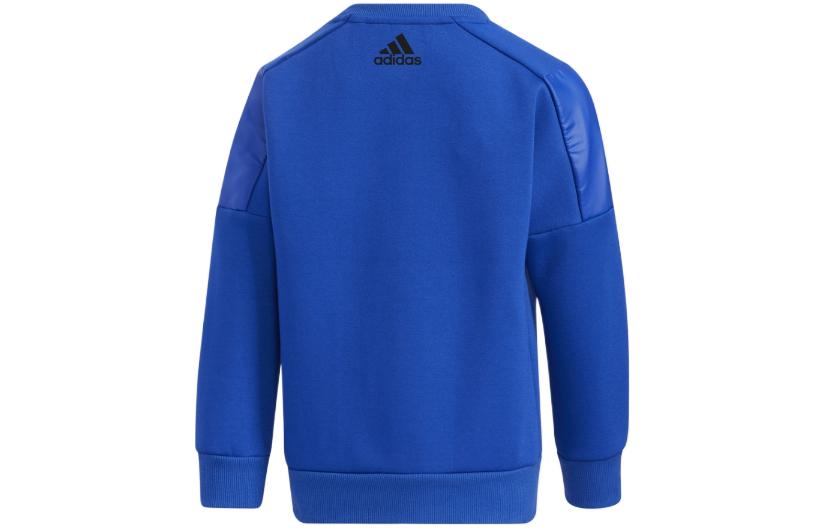 Мужское худи adidas Logo (синее) — фото 2