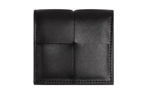 Bottega Veneta Cow Leather Wallet Men's Black