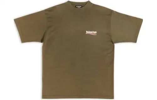 Balenciaga Men's Political Campaign Large Fit T shirt