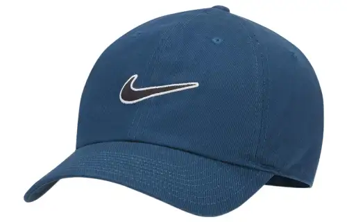 Nike Cotton Baseball Caps Unisex Blue