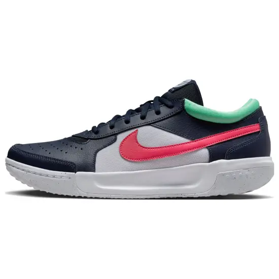 Nike Court Lite 3 Tennis Shoes Men Low-top Black Pink Green White