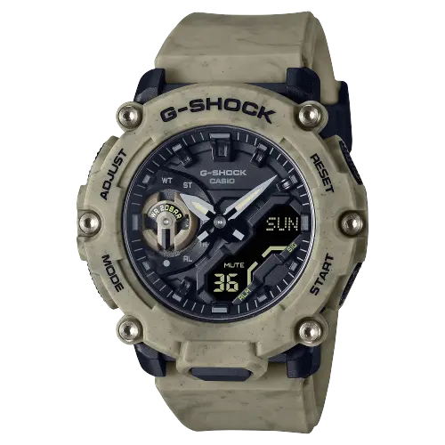 CASIO Men Coffee Watch GA-2200SL-5APR