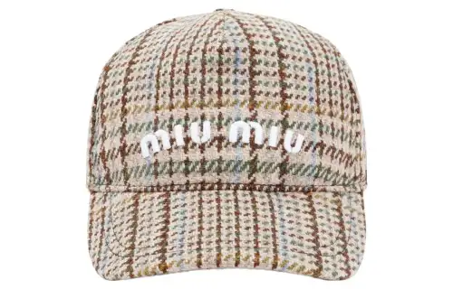 MIU MIU Baseball Caps Women's Brown