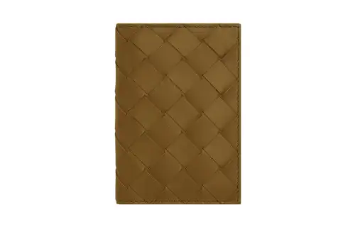 Bottega Veneta Cow Leather Wallet, Card Holder Men's Acorn