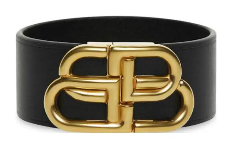 Balenciaga Cow Leather Wristbands Women's
